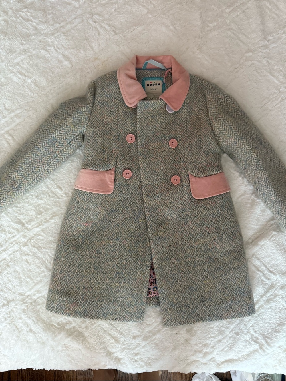 Mini Boden coats 4-5y
